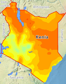 Höchste Temperaturen in Kenia im Monat September Höchste Temperaturen September
